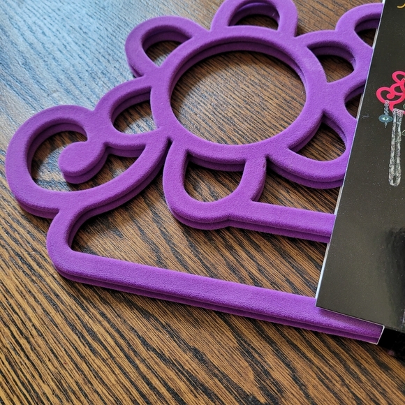 3 piece Velvet Accessorie Hanger Set for Jewelry and Scarves NEW with Tags - Picture 10 of 10